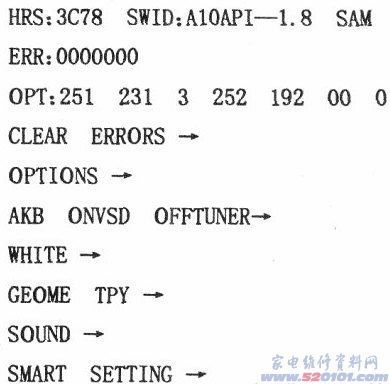 飛利浦34PT6251/93R彩電工廠總線進入和調(diào)試_家電維修資料網(wǎng)